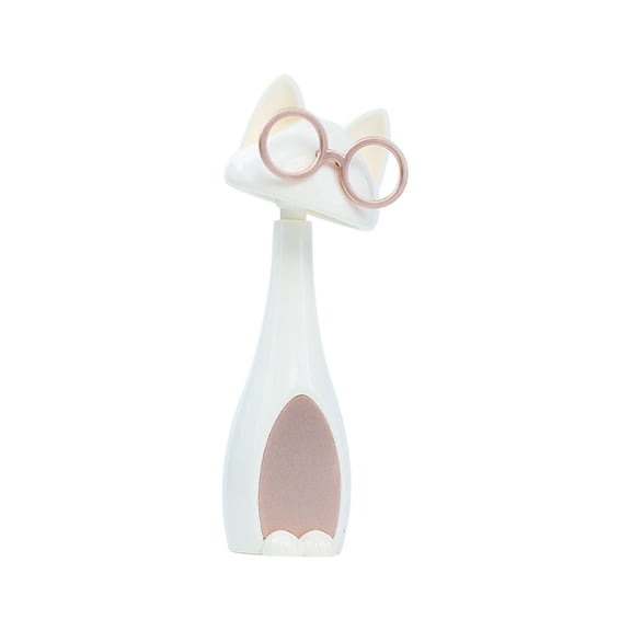 Cute Pet Cat Night Light, USB Rechargeable LED Bedside Lamp, Cartoon Animal Bedroom Illuminator, Childrens Sleep Lighting Fixture, Dormitory Desktop Ornament