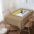 Cute Pet Cat Pattern Ins Tablecloth Waterproof and Oilproof