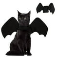 thumbnail image 1 of Cute Pet Clothes Cats Puppy Dogs Cosplay Clothing Black Bat Wing Halloween Party For Pet Decoration Clothes Plush Cute Adjustable For Small Medium Dogs Cats, 1 of 7