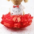 thumbnail image 1 of Cute Pet Frilly Dress for Dogs and Cats - Spring and Summer Fruit-Themed Party Gown for Small, Medium, and Large Breeds, 1 of 8