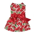 thumbnail image 1 of Cute Pet Print Bow Extra Small Dog Clothes Cute Skirt Breathable Summer Sleeveless Dog Outfits Shirt Comfortable Dog Shirt Birthday Girl Dog Apparel Breathable Dog, 1 of 9