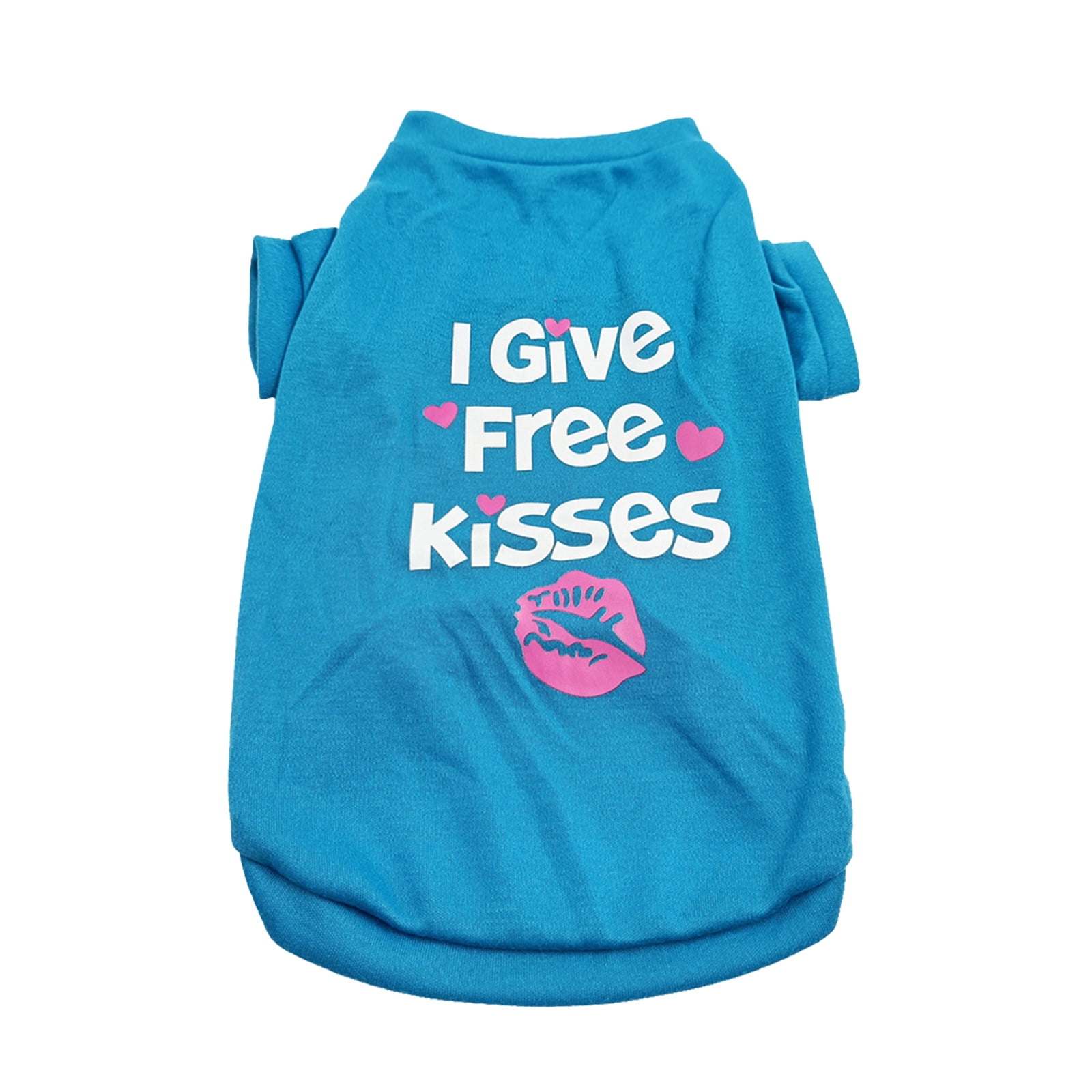 Cute Pet Print T Clothes for Large Dogs Male Christmas Skirt Dog Summer Comfortable Small Dog Shirts for Boys Breathable T Shirt X-Small