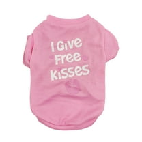 Cute Pet Print T Little Dog Clothes Skirt Dog Summer Comfortable Large Dog Sweaters for Male Dogs Breathable T Shirt