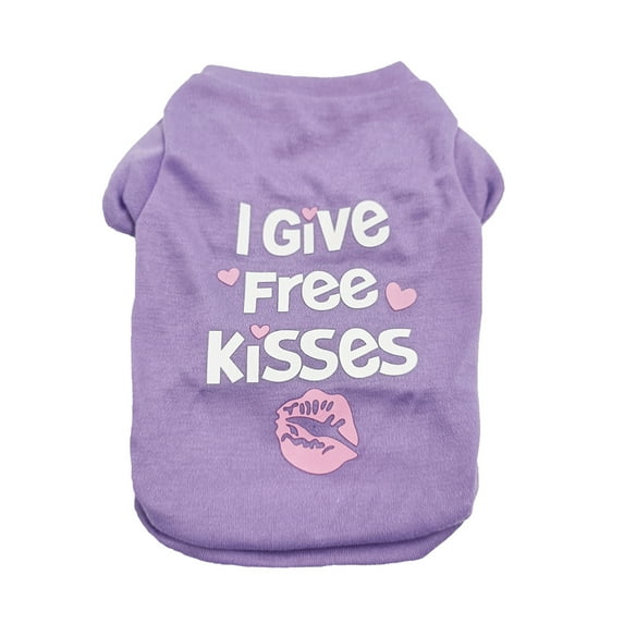 Cute Pet Print T Skirt Dog Summer Comfortable Breathable T Shirt Shirts for Dogs Dog Clothes Girl Puppy Shirts for Small Dogs Boy Dog Clothes for Large Dogs Boy This Is Fine Dog Hoodie Cat Clothe