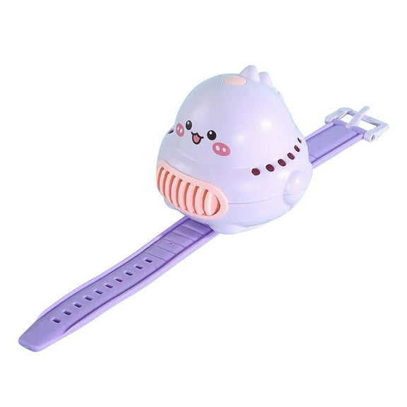 Cute Pet Watch Fan, Rechargeable Mini Fan with 3 Speeds, Quiet Operation Under 36db, for Minors Outdoor Activities, Birthday Gifts & Educational Supplies,Vsgery