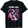 Cute Piano Girl Pianist Keyboard Musician Classical Music TShirt