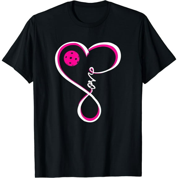 Cute Pickleball For Women Ladies, I Love Pickleball T-Shirt