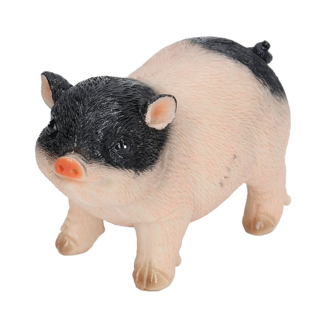 Cute Pig Garden Statue Resin Animals Figurine Outdoor Sculpture Resin