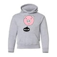 thumbnail image 1 of Cute Pig Says Hello Hoodie Juniors -Image by Shutterstock,  Medium, 1 of 4