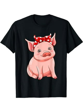 Pig, Face, Cute , Cutepig , Cuteanimals, Selfie - Cute T Shirt