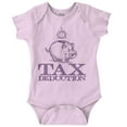 thumbnail image 1 of Cute Piggy Bank Tax Deduction Romper Boys or Girls Infant Baby Brisco Brands 18M, 1 of 7
