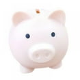 thumbnail image 1 of Cute Piggy Bank, Unbreakable Pig Coin Bank Money Box for Boys Girls Kids Children Gift (White), 1 of 5
