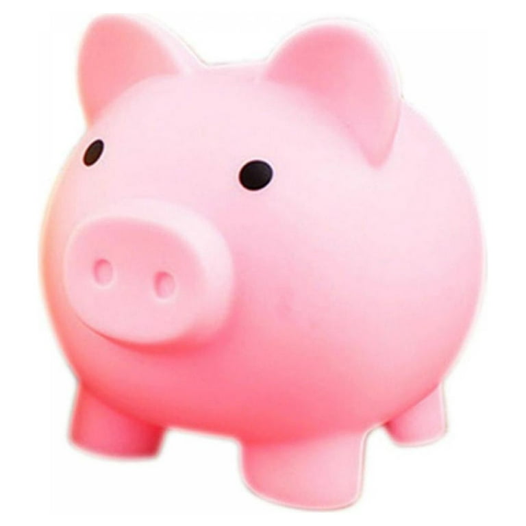 GADIEDIE Large Piggy Banks, Cute Plastic Pig Money Box, Piggy Bank for  Girls and Boys, Unbreakable Plastic Coin Bank Fun Gifts for Birthday,  Festival