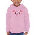 thumbnail image 1 of Cute Piggy Smile Face Hoodie Toddler -Image by Shutterstock,  2 Toddler, 1 of 4