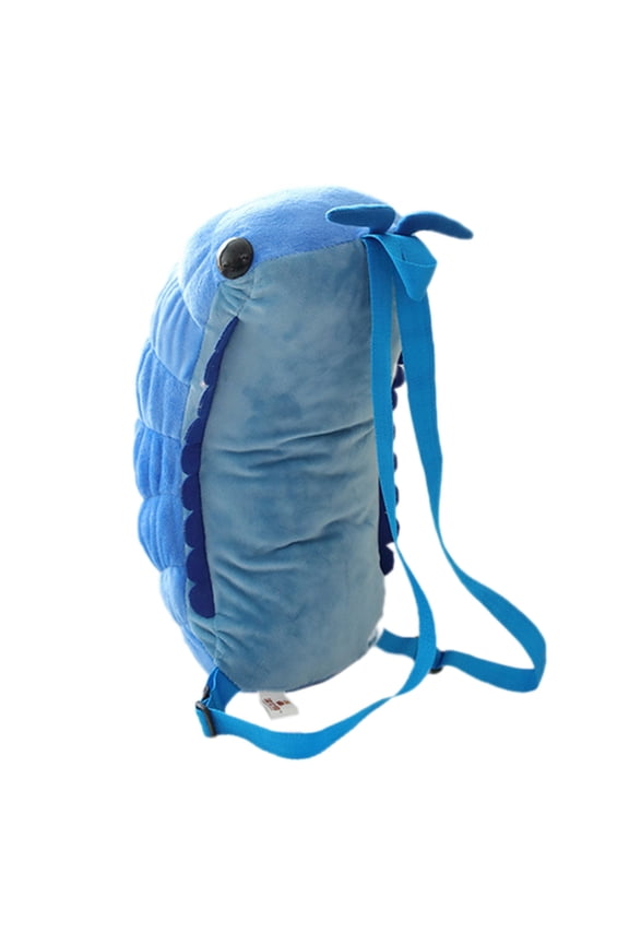 Cute Pillbug Plush Backpack for Adults, Cartoon Roly-Poly Daypack, Lightweight Soft PP Cotton School Bag for Travel, Daily Outdoor Use