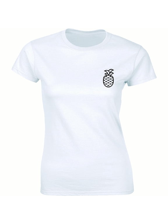 Cute Pineapple Tropical Fresh Image - Summer Drinks Women's T-Shirt