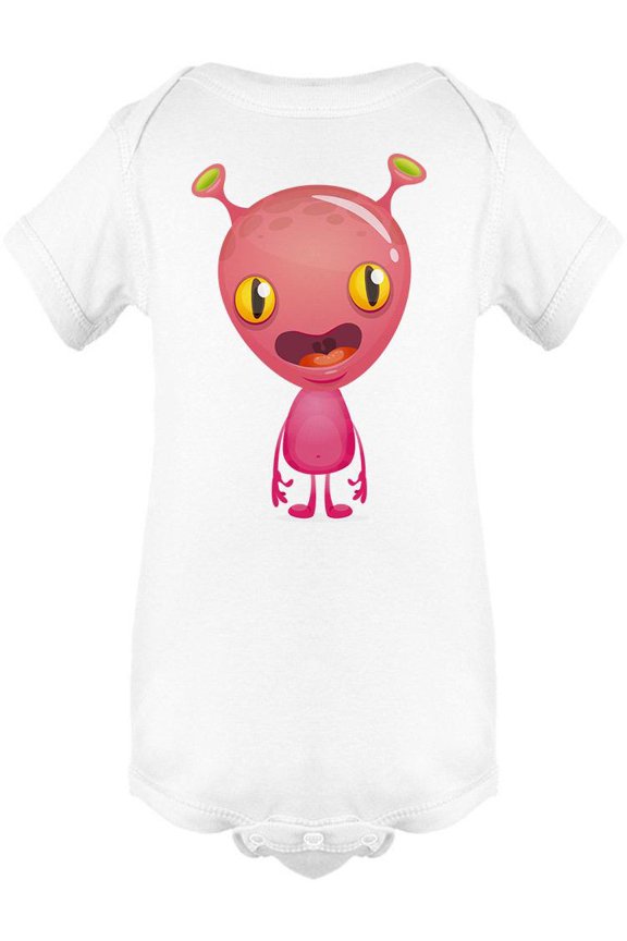 Cute Pink Alien Bodysuit Infant -Image by Shutterstock, Newborn