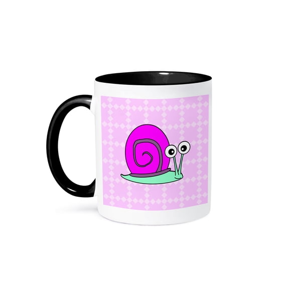 Cute Pink Snail Mug 11oz