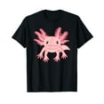 Cute Pink Axolotl Kawaii Axolotls T-Shirt - Walmart.com
