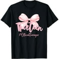 thumbnail image 1 of Cute Pink Bow 13th Birthday Shirt 13 Yrs Old Gifts, 1 of 5