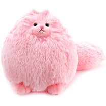 Cute Pink Cat Stuffed Animals Plush Toy,Kids Plushies Cat Teddy Soft Toy Birthday for Girls,Stuffed Cat Plush Animals