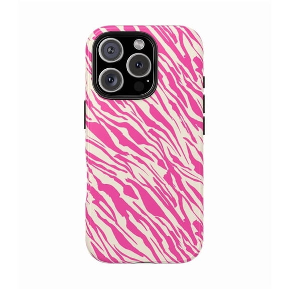 Cute Pink Coquette Zebra Pattern X471 Phone Case Compatible with iPhone 17 16 15 14 13 12 11 Pro Max – Premium Protection