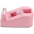 thumbnail image 1 of Cute Pink Desktop Tape Dispenser for Office/Home, 1 of 7