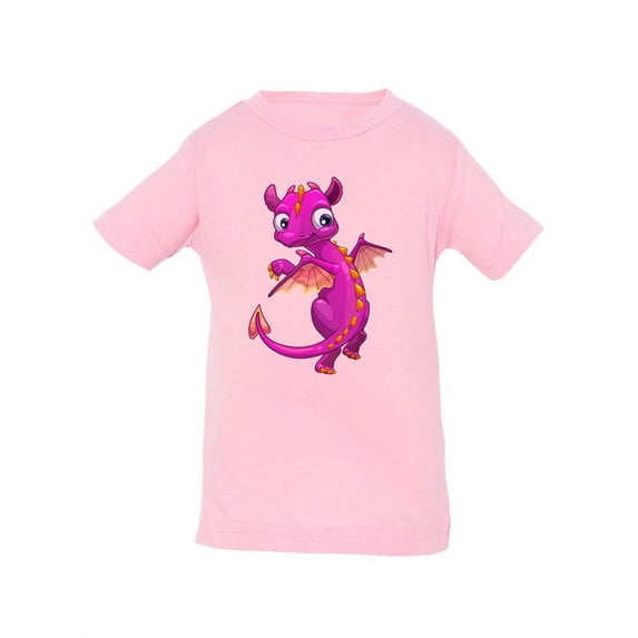 Cute Pink Dragon T-Shirt Infant -Image by Shutterstock, 12 Months