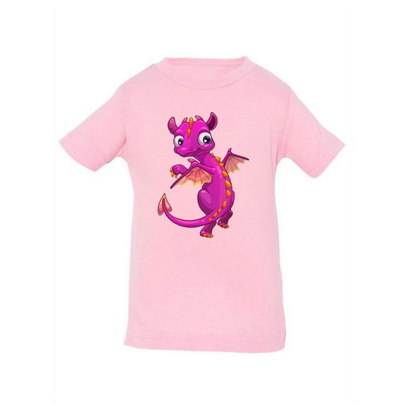 Cute Pink Dragon T-Shirt Infant -Image by Shutterstock, 24 Months