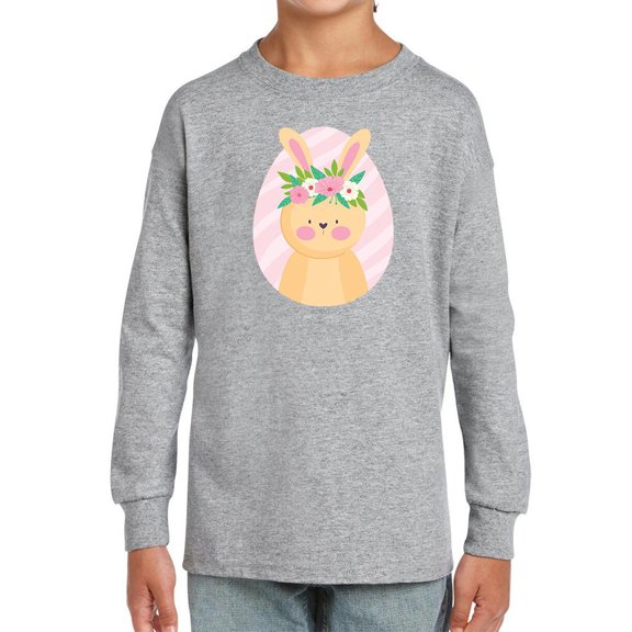 Cute Pink Easter Bunny Long Sleeve Toddler -Image by Shutterstock,  2 Toddler
