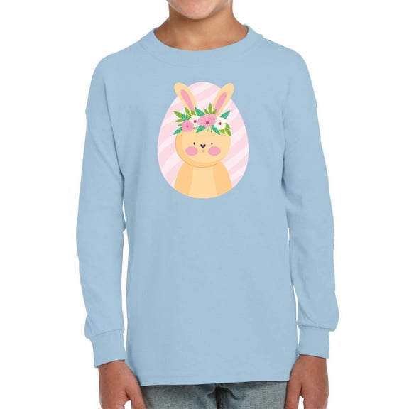 Cute Pink Easter Bunny Long Sleeve Toddler -Image by Shutterstock,  3 Toddler