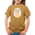 thumbnail image 1 of Cute Pink Easter Bunny T-Shirt Juniors -Image by Shutterstock,  Small, 1 of 4