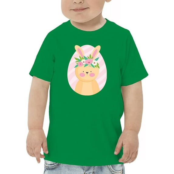Cute Pink Easter Bunny T-Shirt Toddler -Image by Shutterstock, 4 Toddler