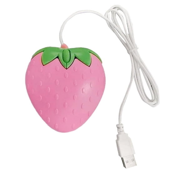 Cute Pink Mouse Small Optical PC Computer Game Mouse, Great for Girls Gifts Mause