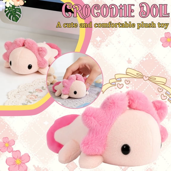 Cute Pink Seahorse Plush Toy Lying Pose Design Soft Fluffy Material Comfortable Hugging Companion Ideal Gift For Kids Adults Desktop Decor Toy Suitable For Daily Use