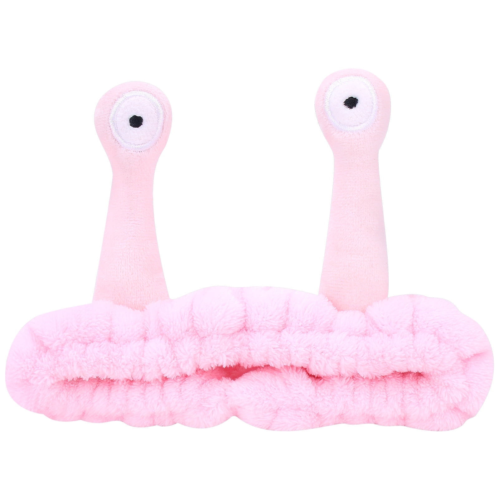 Cute Pink Snail Headband Frog Eye Elastic to Wash Face for Women Makeup Shower Spa - Walmart.com Cute Pink Snail Headband Frog Eye Elastic to Wash Face for Women Makeup Shower Spa - Walmart.com