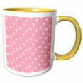 thumbnail image 1 of Cute Pink and White Umbrella Pattern 15oz Two-Tone Yellow Mug mug-328651-13, 1 of 3