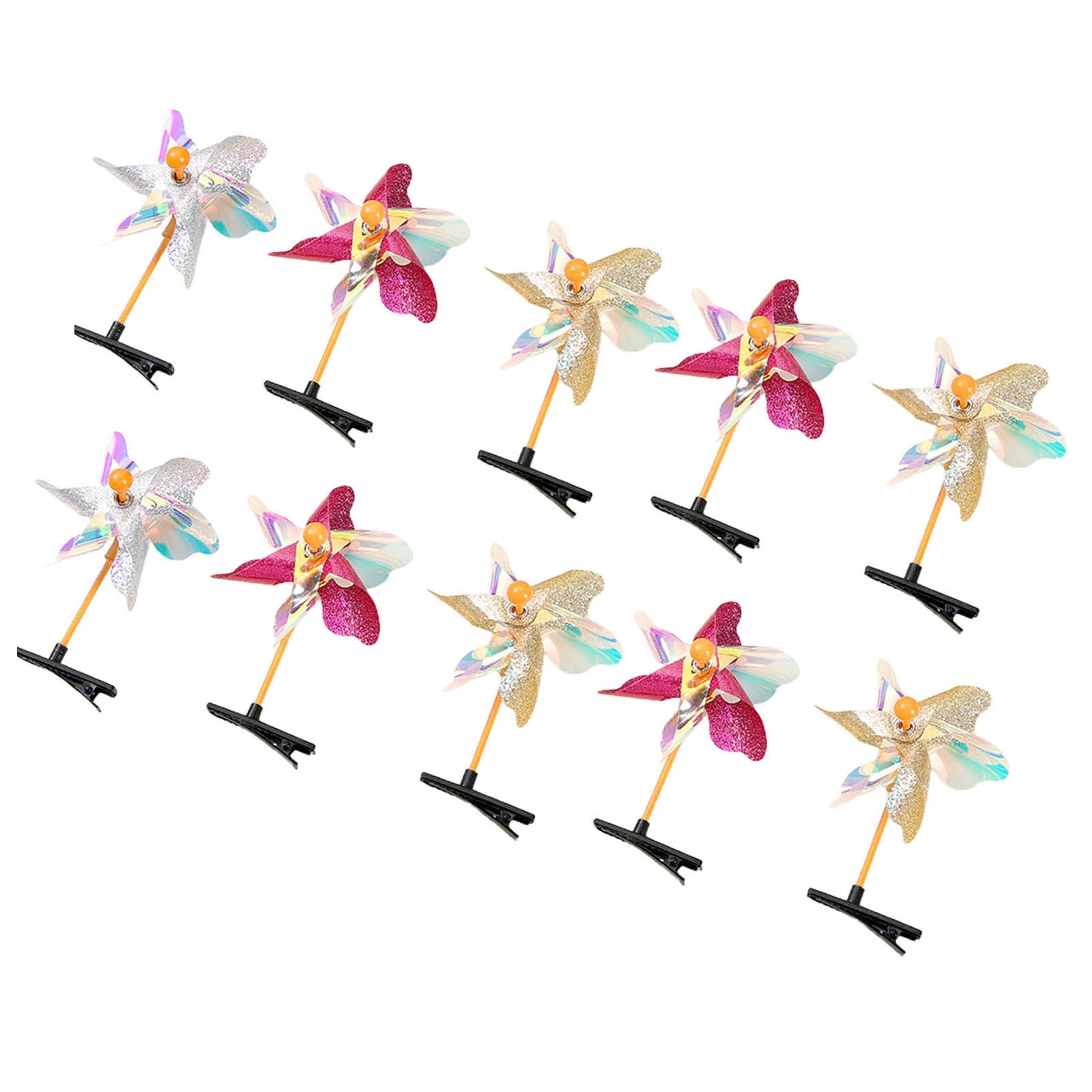 Cute Pinwheel Barrettes Clip Hairpin Girls Ornaments Headdress ...