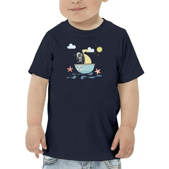 Cute Pirate Animal T-Shirt Toddler -Image by Shutterstock,  2 Toddler