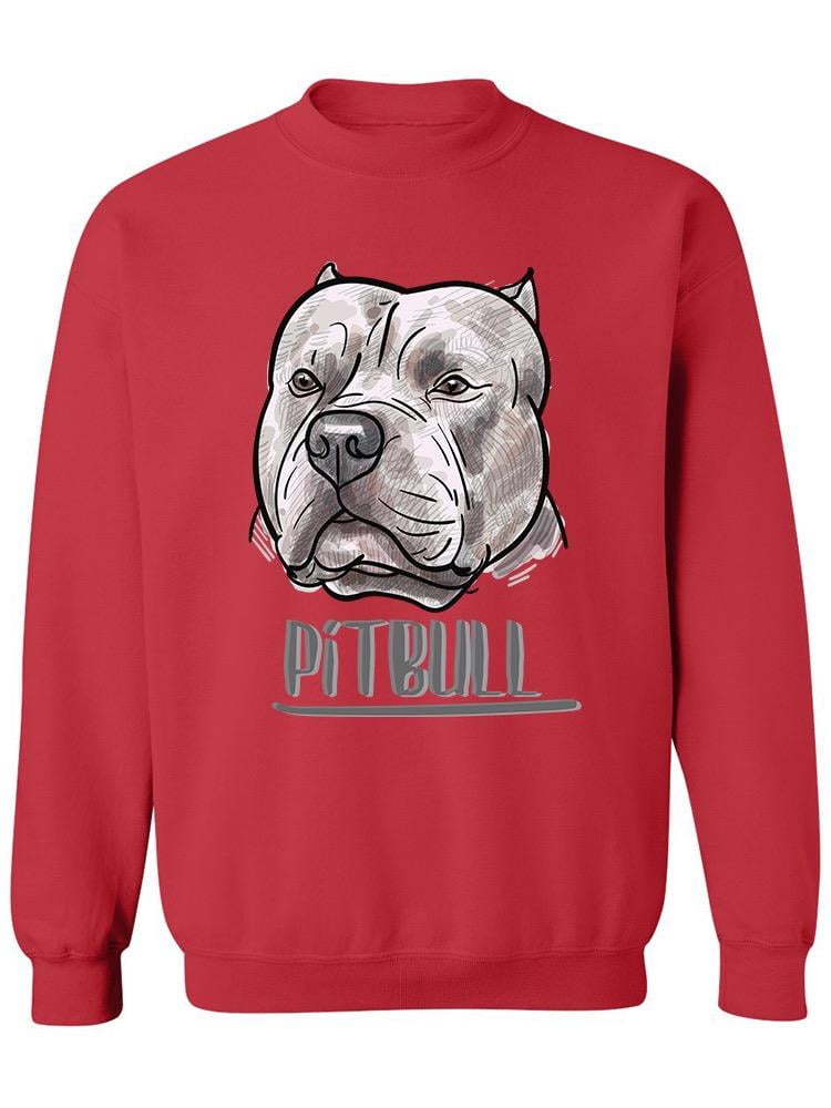 Pitbull Puppy Men's Sweatshirt