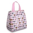 thumbnail image 1 of Cute Pitbull Terriers Dog and Flower Insulated Lunch Bag for Women & Adults,Large Portable Soft Cooler Lunch Bag,Thermal Food Storage Tote with Pearl Cotton,8.66L,8.75x5.75x9.5 Inch, 1 of 6