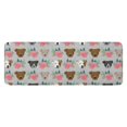 thumbnail image 1 of Cute Pitbull Terriers Dog and Flower Kitchen Rug Mat,Kitchen Runner Rugs Non Skid Washable,Decorative Kitchen Floor Mats for Kitchen,Sink,Laundry,17"x47.2", 1 of 7