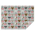thumbnail image 1 of Cute Pitbull Terriers Dog and Flower Rectangle Tablecloth 60"x84",Waterproof Polyester Rectangle Table Cloth, Wipeable Spillproof Polyester Tablecloth for Dining, Camping, Indoor and Outdoor, 1 of 5