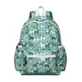 thumbnail image 1 of Cute Pitbull Terriers Dog and Coffee Backpack for School,Cute School Bag,Schoolbag with Adjustable Shoulder Straps & Padded Back,13.4"x11"x4.7", 1 of 6