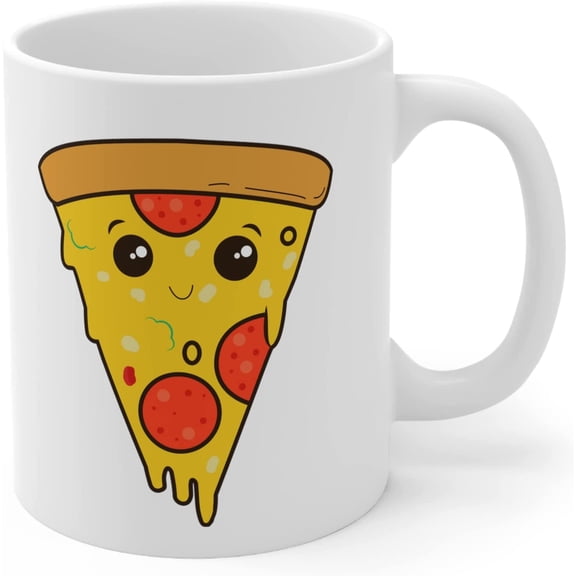 Cute Pizza Coffee Mug 11 Oz