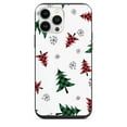 thumbnail image 1 of Cute Plaid Red and Green Christmas Tree Phone Case Design Phone Case for iPhone 7 8 X XS XR SE 11 12 13 14 Pro Max Mini Note s10 s10plus s20 s21 20plus, 1 of 1
