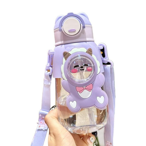 Cute Plastic Straw Mug N2Q9