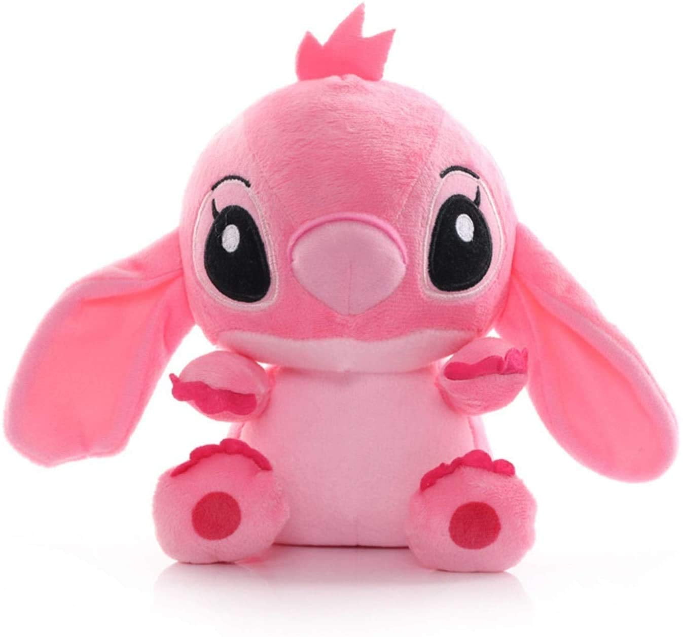 Cute Plush Cartoon Lilo and Cross Stitch Stitch Plush Toys 10cm, Plush Animal Gifts for Teenagers and Girls, Size: 10 cm, Angel