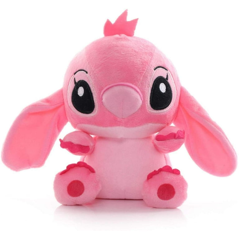Cute Plush Cartoon Lilo and Cross Stitch Stitch Plush Toys 10cm, Plush Animal Gifts for Teenagers and Girls, Size: 10 cm, Angel
