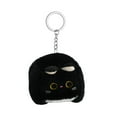 thumbnail image 1 of Cute Plush Cat Keychain Cartoon Square Kitten Bag Charm - Soft Stuffed Animal Pendant With Keyring For Backpacks, Handbags, Keys, Daily Use, Gifts, 1 of 5